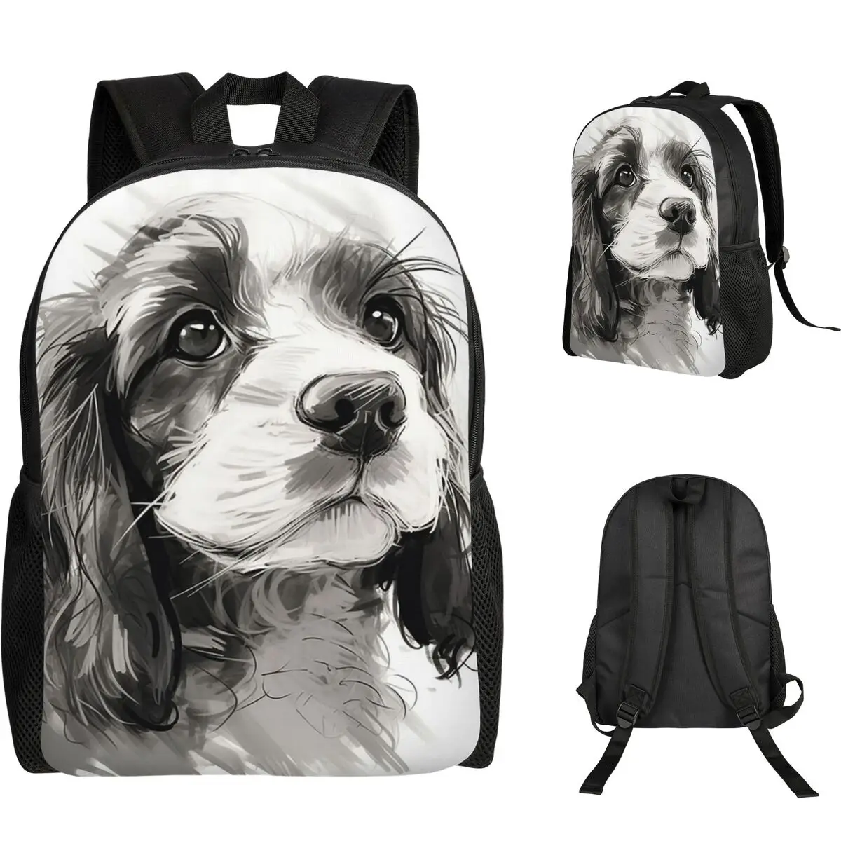 Cocker Spaniel Puppy Sugar-Coated Cuteness Student Backpack School Bag Hiking Travel Daypack for Men Women Bookbag Shoulder Bags
Cocker Spaniel Puppy Sugar-Coated Cuteness Student Backpack School Bag Hiking Travel Daypack for Men Women Bookbag Shoulder Bags