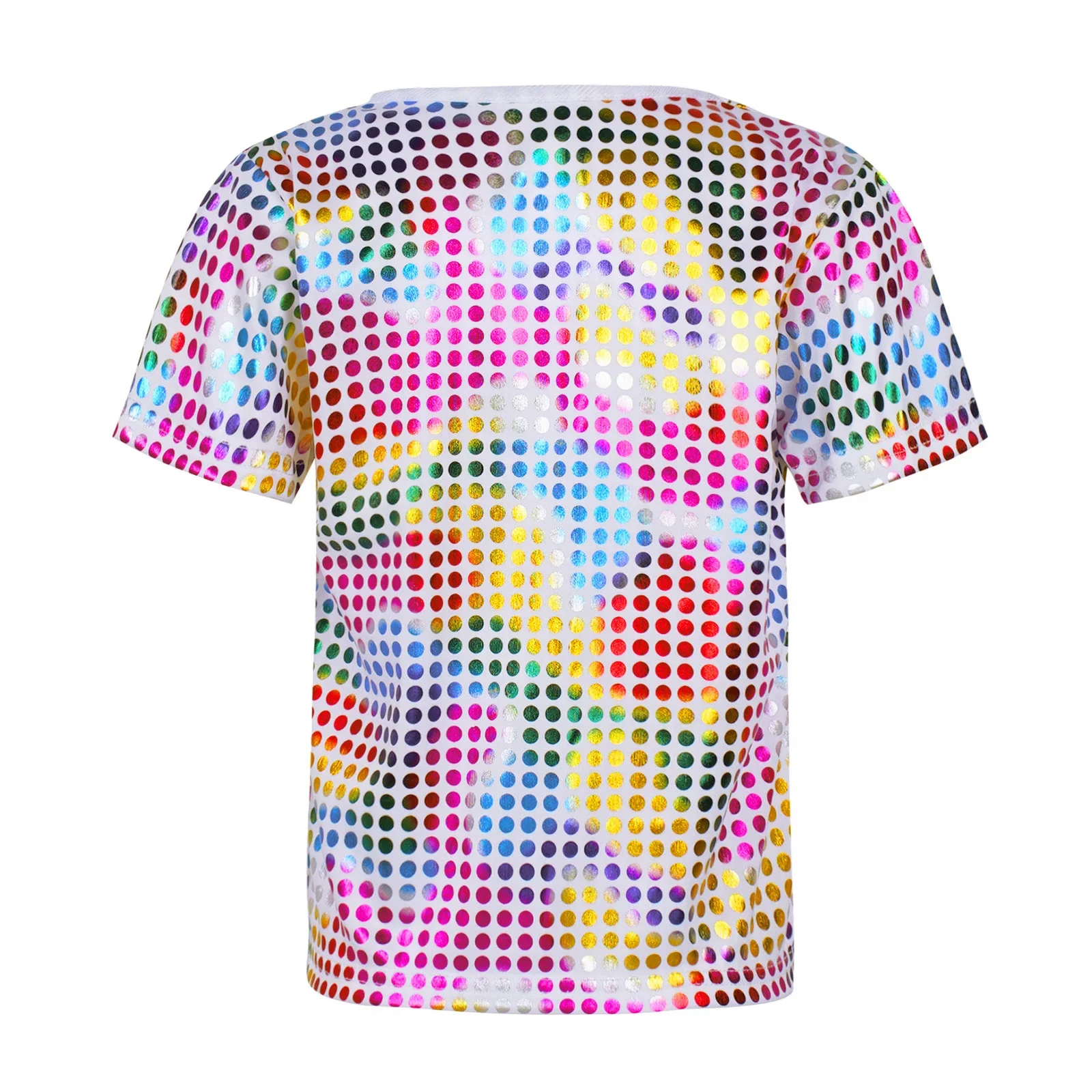Kids Boys Girls Glitter Sequins Jazz Dance Top Stylish Performance Costume Short Sleeve Casual Short Sleeves T-shirt Streetwear
Kids Boys Girls Glitter Sequins Jazz Dance Top Stylish Performance Costume Short Sleeve Casual Short Sleeves T-shirt Streetwear