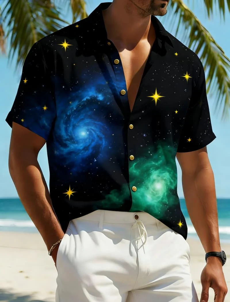 Men's Stylish Modern Geometric Print Short Sleeve Shirt Summer Fashion For Daily Wear And Street Style Outfits
Men's Stylish Modern Geometric Print Short Sleeve Shirt Summer Fashion For Daily Wear And Street Style Outfits
