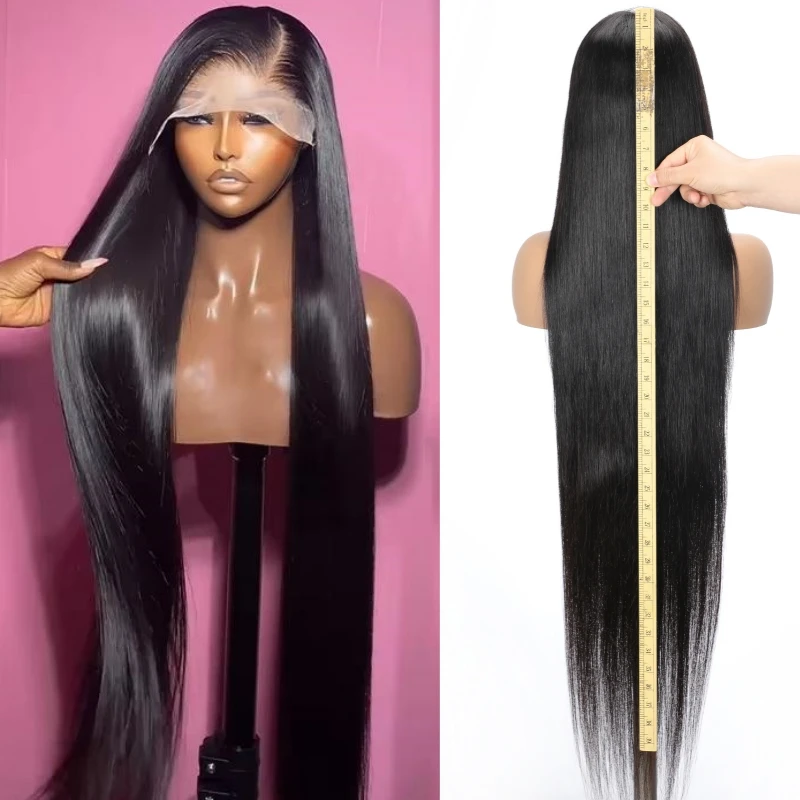 Alimice Straight Human Hair Wig Pre Cut Lace Human Hair 13x4 Lace Frontal Wigs Human Hair 200% Density
Alimice Straight Human Hair Wig Pre Cut Lace Human Hair 13x4 Lace Frontal Wigs Human Hair 200% Density