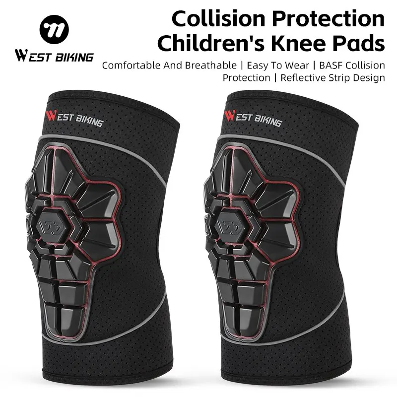 WEST BIKING Kid's Knee Pads Collision Protection Children's Knee Pads for Outdoor Sports Breathable Cycling Protector Equipment
WEST BIKING Kid's Knee Pads Collision Protection Children's Knee Pads for Outdoor Sports Breathable Cycling Protector Equipment