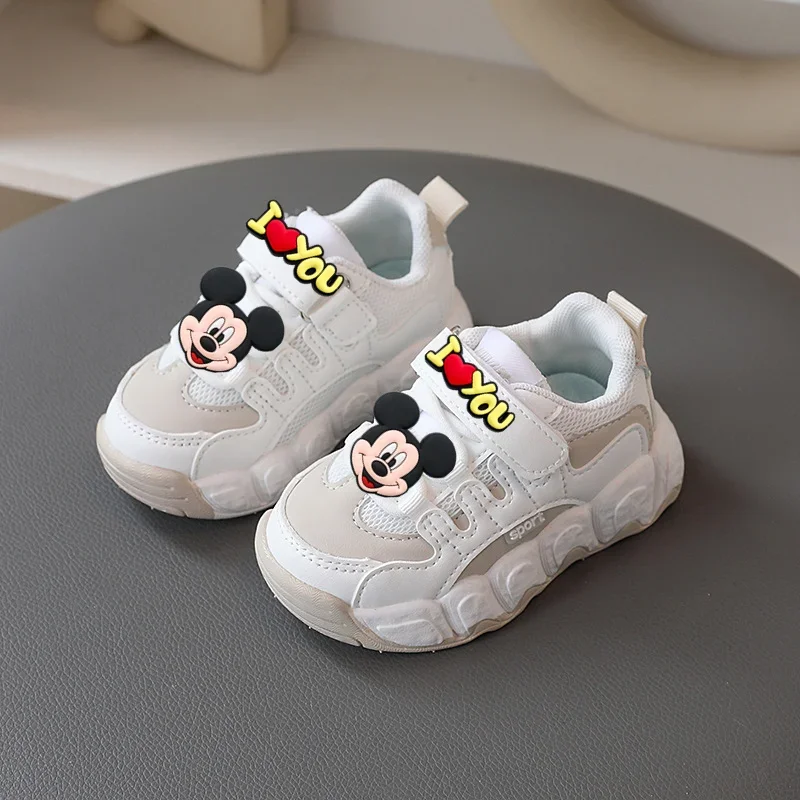 Disney Girl Non-slip Soft Sole Sports Shoes Mickey Mouse Toddler Shoes kid Casual Shoes Boy Spring fall Breathable Mesh Sneakers
Disney Girl Non-slip Soft Sole Sports Shoes Mickey Mouse Toddler Shoes kid Casual Shoes Boy Spring fall Breathable Mesh Sneakers