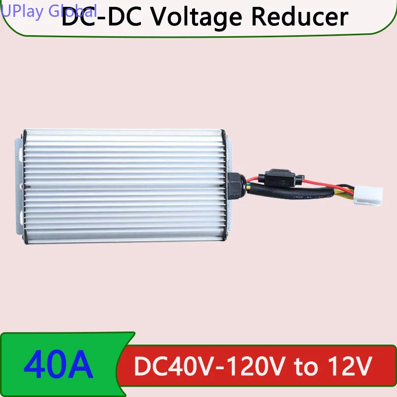 DC 48V 60V 72V 84V 96V To DC 12V Voltage Step-down Converter for Golf Carts and Scooters 40A 480W High Power DC Converter
DC 48V 60V 72V 84V 96V To DC 12V Voltage Step-down Converter for Golf Carts and Scooters 40A 480W High Power DC Converter