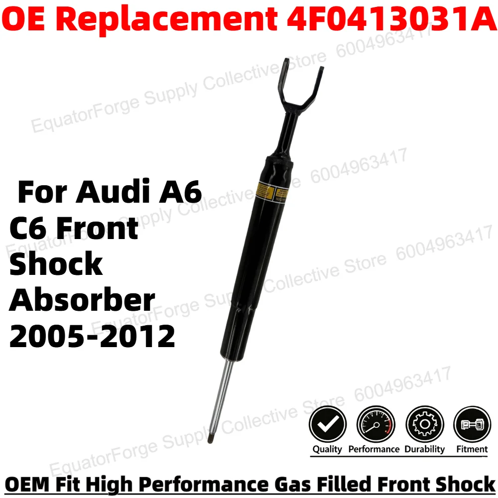Comfortable Direct Fit High Stability Premium Durable Front Shock Absorber for Audi A6 C6 OE Number 4F0413031A
Comfortable Direct Fit High Stability Premium Durable Front Shock Absorber for Audi A6 C6 OE Number 4F0413031A