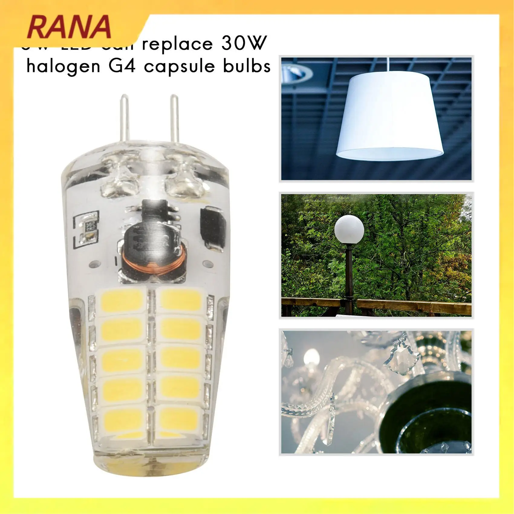 RANA 10 шт. G4 светодиодная лампа AC/DC12V-24V 3W светодиодная лампа G4 20LED 360 угол освещения 2835SMD заменяет галогенную лампу 30 Вт
RANA 10 шт. G4 светодиодная лампа AC/DC12V-24V 3W светодиодная лампа G4 20LED 360 угол освещения 2835SMD заменяет галогенную лампу 30 Вт