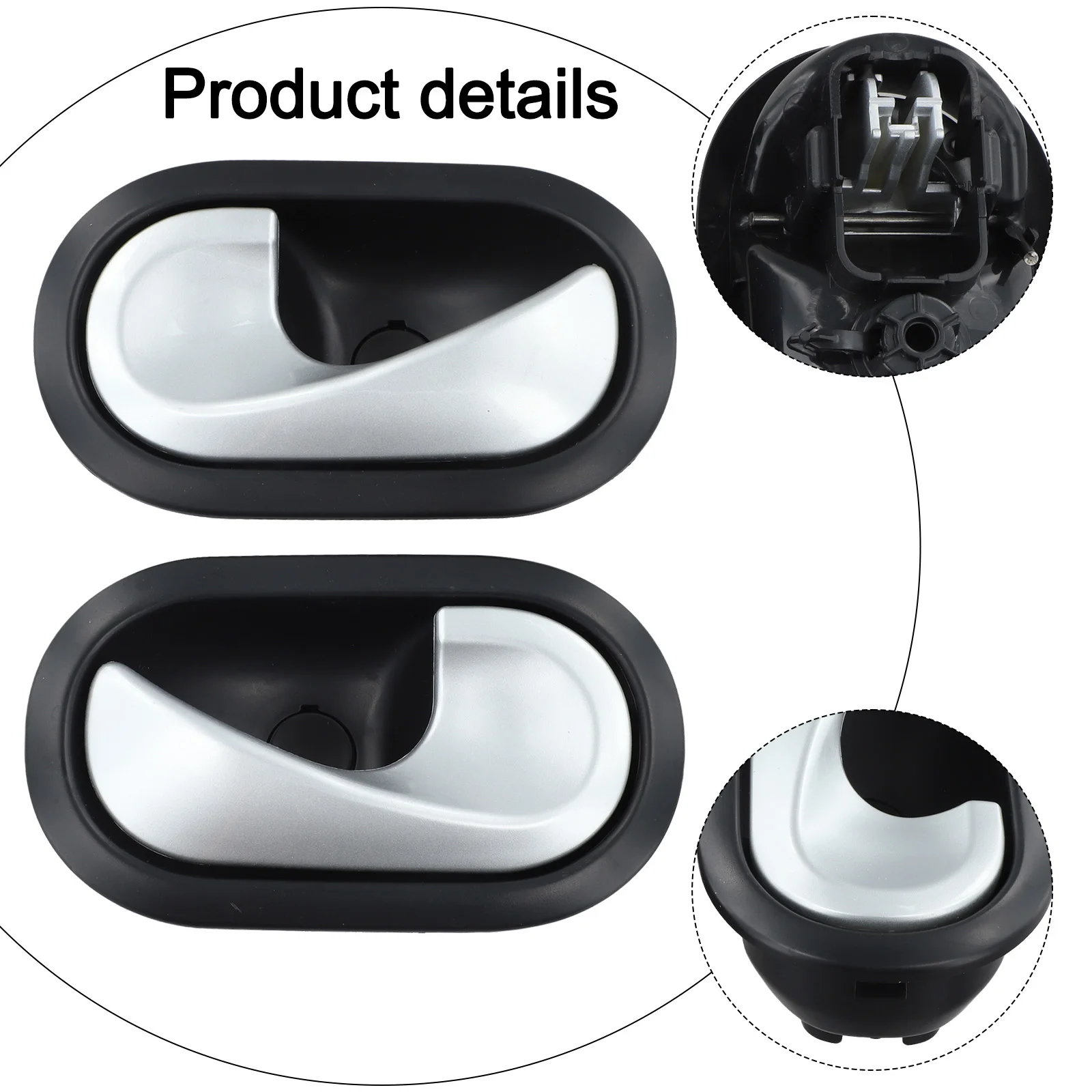 For Renault Master MK3 (2010 2020) Interior Handle for Megane II (2003 2008) OEM Numbers 8200174075 8200174074
For Renault Master MK3 (2010 2020) Interior Handle for Megane II (2003 2008) OEM Numbers 8200174075 8200174074