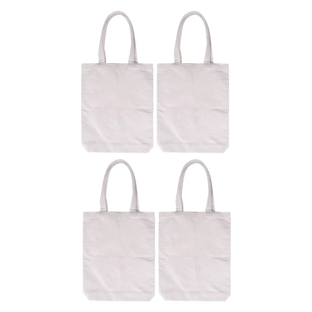 4pcs Environmentally Friendly Tote Cotton Bags Lightweight Blank Canvas Shopping Grocery Pouch for Storage
4pcs Environmentally Friendly Tote Cotton Bags Lightweight Blank Canvas Shopping Grocery Pouch for Storage