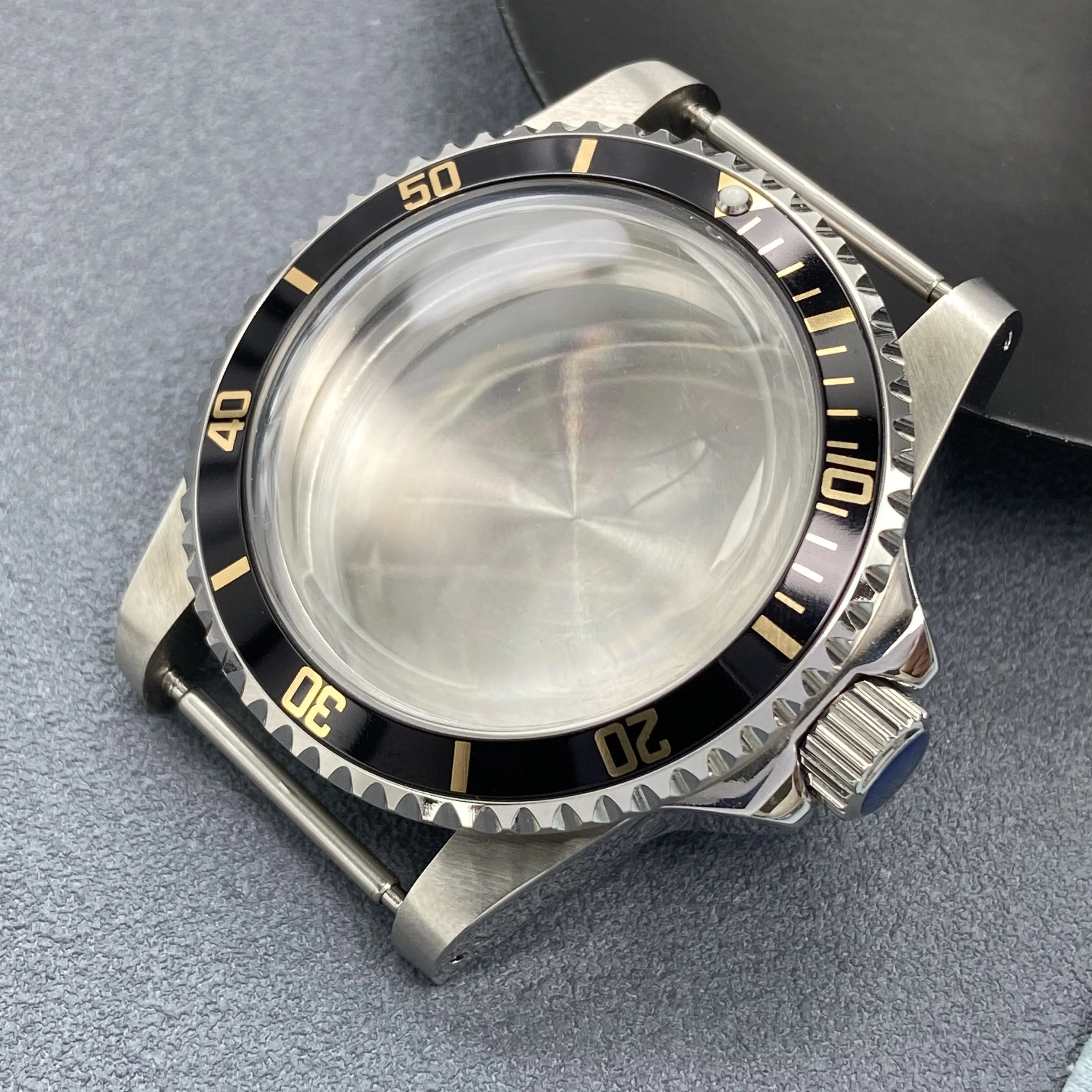39.5mm NH35 GMT/SUB Vintage Case Dome Acrylic Aluminum Bezel For NH35/NH36/NH34 Movement Automatic Mechanical Accessories
39.5mm NH35 GMT/SUB Vintage Case Dome Acrylic Aluminum Bezel For NH35/NH36/NH34 Movement Automatic Mechanical Accessories