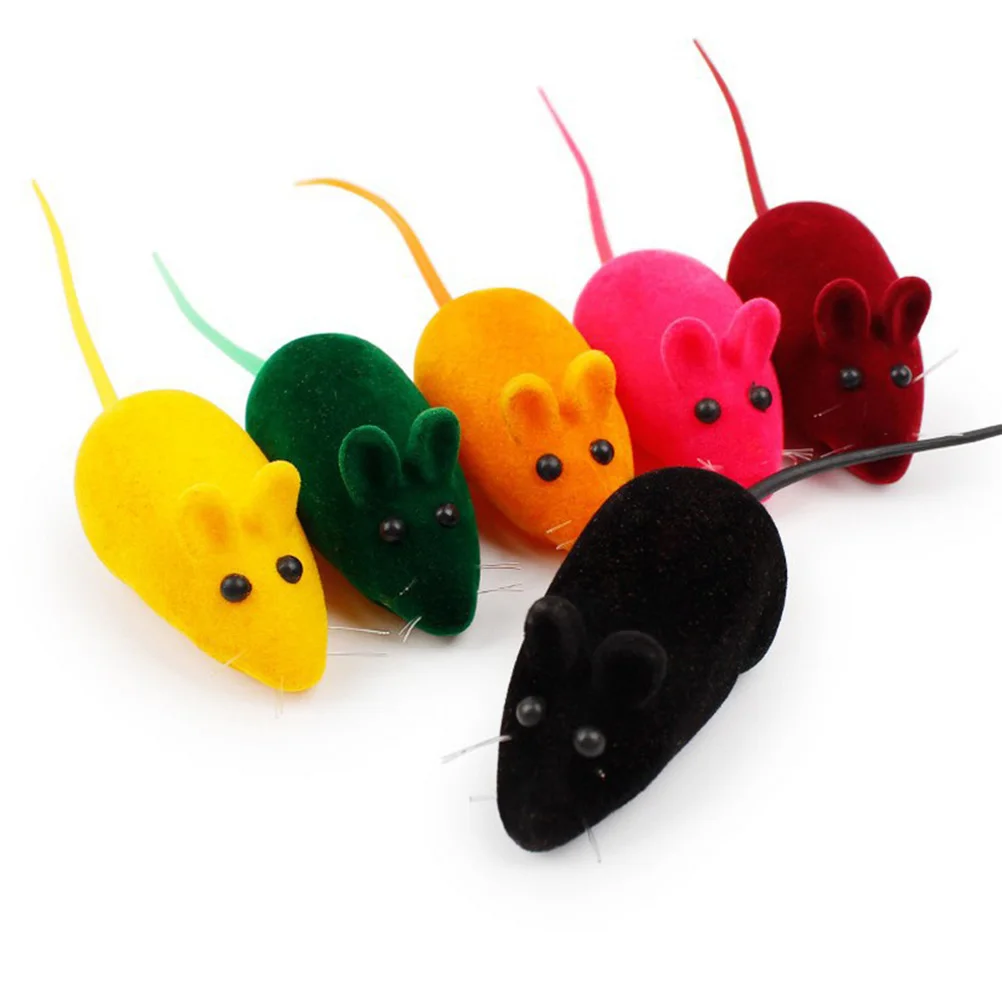 16pcs Sound Flocking Mouse Toys for Cat Kitten Teaser Interactive Durable Artificial Rat Living Room Decor Play
16pcs Sound Flocking Mouse Toys for Cat Kitten Teaser Interactive Durable Artificial Rat Living Room Decor Play