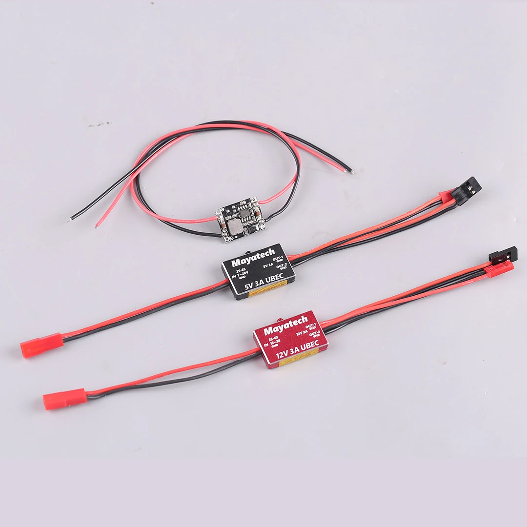 Mayatech 5V 12V Step-Down Voltage Regulator Module Mini FPV UBEC-3A for 6S Model Power Supply Drone
Mayatech 5V 12V Step-Down Voltage Regulator Module Mini FPV UBEC-3A for 6S Model Power Supply Drone