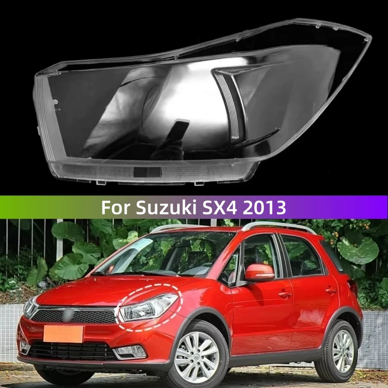 Для Suzuki SX4 2013, автомобильные аксессуары, замена прозрачных фонарей из ПК, чехлы для линз фар
Для Suzuki SX4 2013, автомобильные аксессуары, замена прозрачных фонарей из ПК, чехлы для линз фар