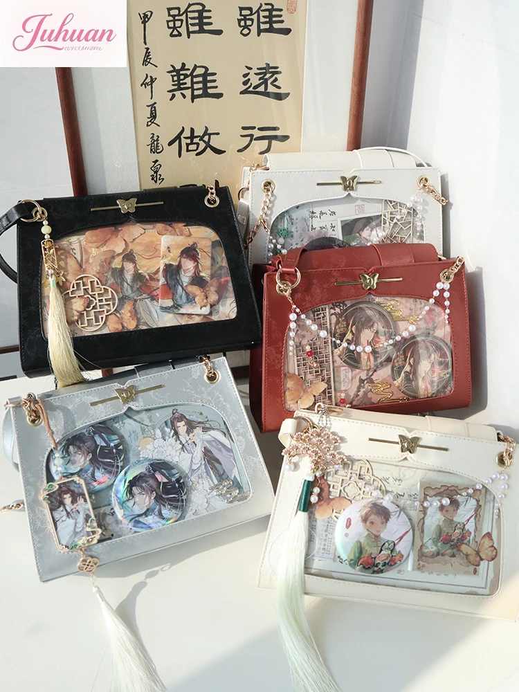 Оригинальные повседневные прозрачные сумки-мессенджеры в китайском стиле, женские двухмерные сумки-мессенджеры в стиле Лолиты, сумка Lta в древнем стиле для женщин
Оригинальные повседневные прозрачные сумки-мессенджеры в китайском стиле, женские двухмерные сумки-мессенджеры в стиле Лолиты, сумка Lta в древнем стиле для женщин