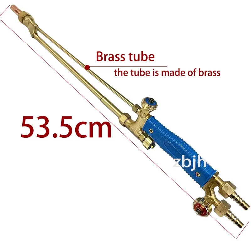 Stainless steel straight head oxygen acetylene injector cutting torch handle gas cutting gun copper cutting gun G01-30
Stainless steel straight head oxygen acetylene injector cutting torch handle gas cutting gun copper cutting gun G01-30