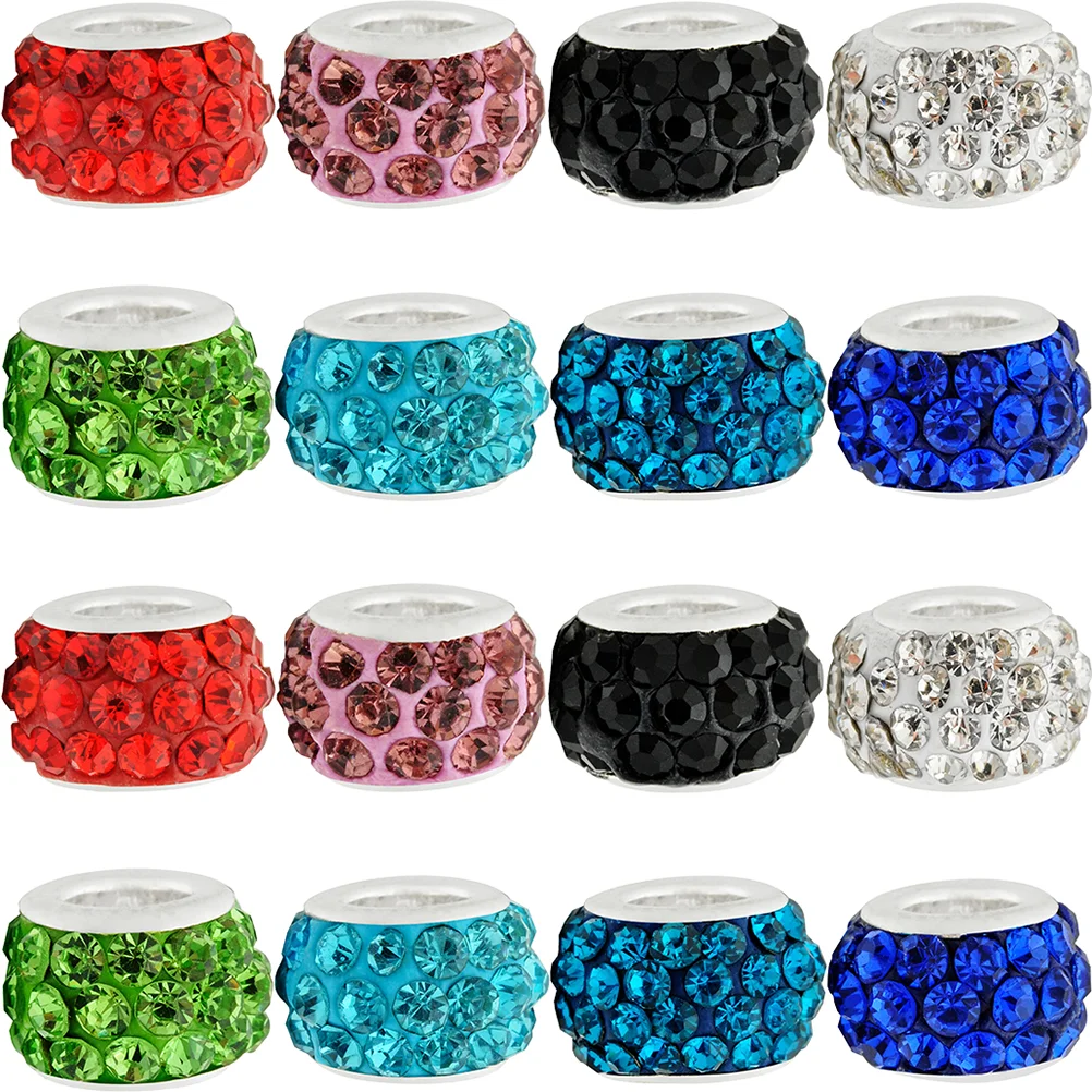 Colorful Spacer Charms Drill Ball Large Hole Beads Crystal Rhinestone Loose of The Lid
Colorful Spacer Charms Drill Ball Large Hole Beads Crystal Rhinestone Loose of The Lid