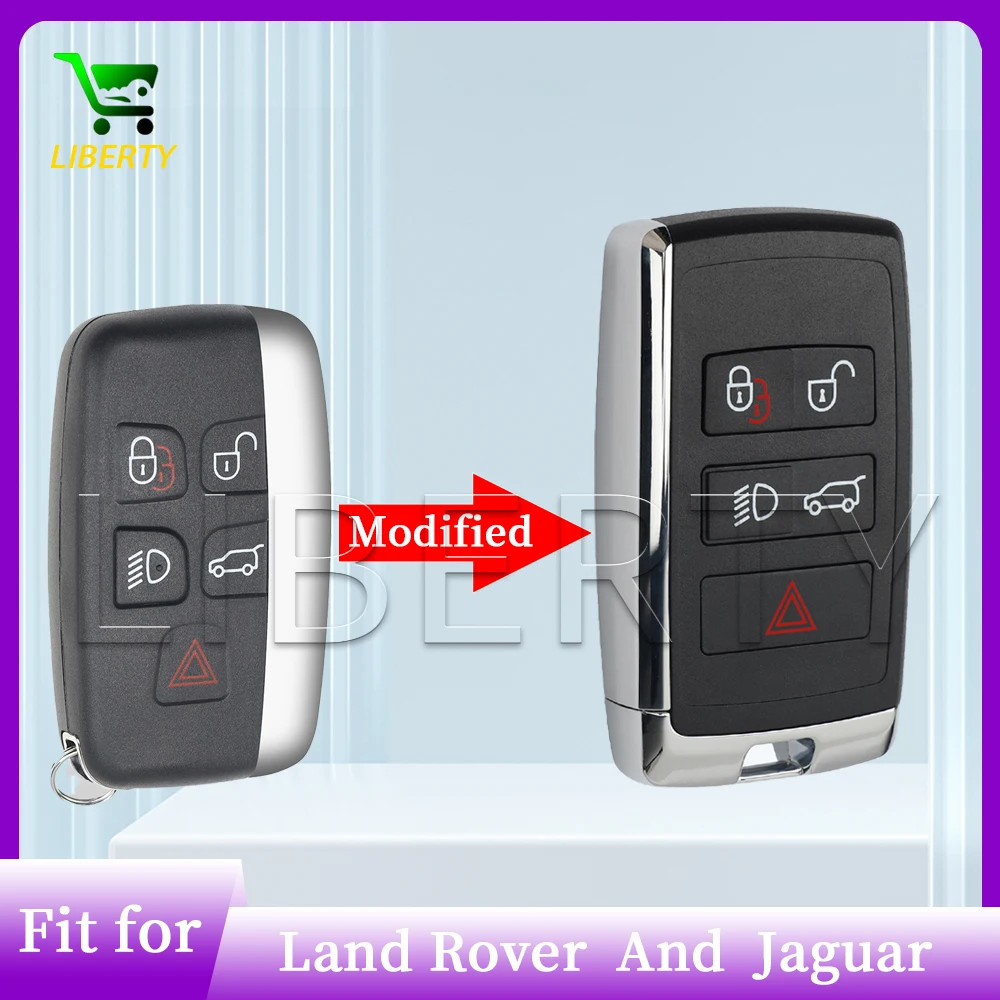 Liberty Smart Remote Key Modified Shell Case for Land Rover Discovery4 Freelander Range Sport Evoque Jaguar KOBJTF10A Keyless Go
Liberty Smart Remote Key Modified Shell Case for Land Rover Discovery4 Freelander Range Sport Evoque Jaguar KOBJTF10A Keyless Go