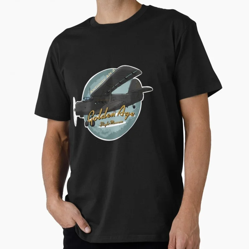 Golden Age Flight Museum Antonov AN-2 Gift T Shirt Super Heavy Transport Aircraft Graphic Clothes All size tee S-6XL
Golden Age Flight Museum Antonov AN-2 Gift T Shirt Super Heavy Transport Aircraft Graphic Clothes All size tee S-6XL