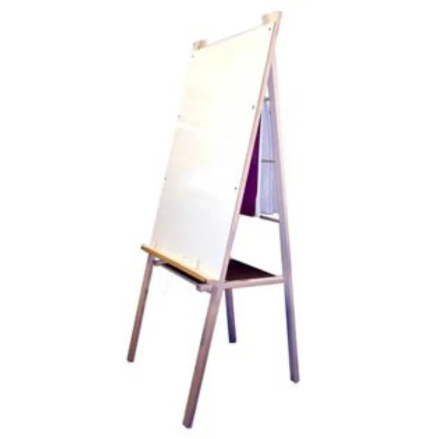 Teachers Single Sided Art Easel for classroom use, birch plywood construction, natural wood color, lightweight and sturdy desig
Teachers Single Sided Art Easel for classroom use, birch plywood construction, natural wood color, lightweight and sturdy desig