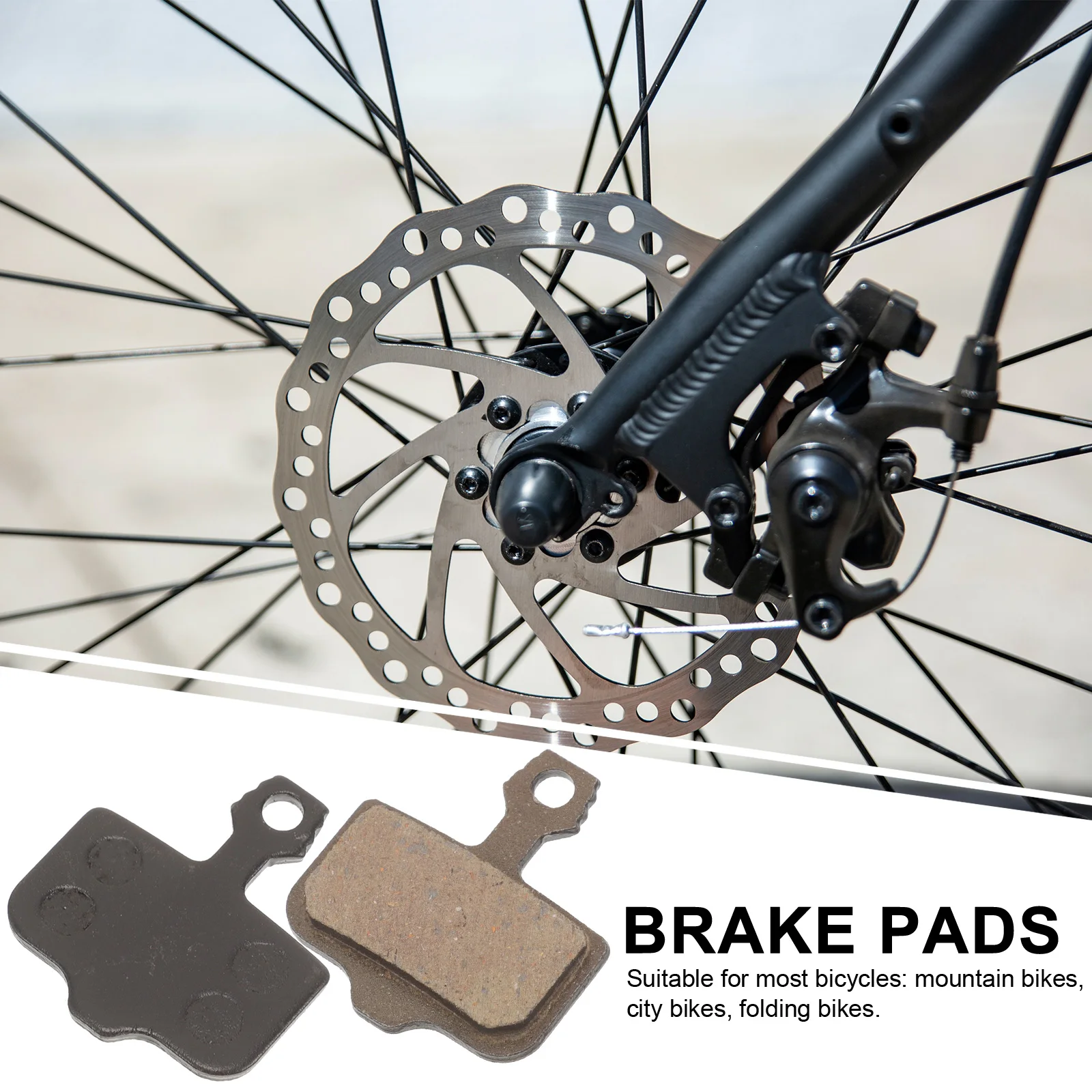 1 set Bicycle Disc Brake Pads Replacement Half Plate Mountain Bike Scooter Brakes Wear Resistant Lightweight High Performance
1 set Bicycle Disc Brake Pads Replacement Half Plate Mountain Bike Scooter Brakes Wear Resistant Lightweight High Performance