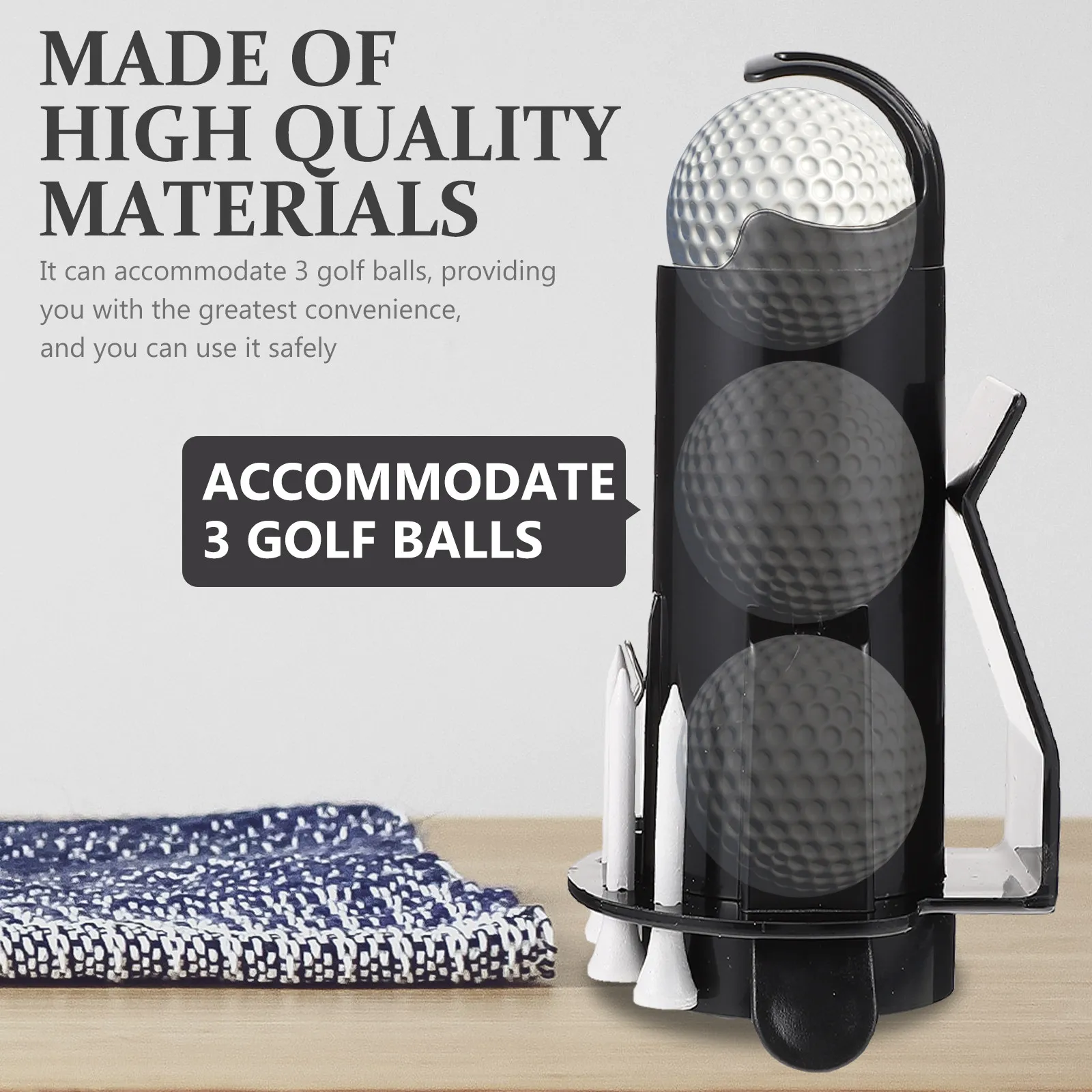 1Set Creative Golf Balls Collection Cup Made of Premium Material Holds 3 Balls Neat Tidy Storage for Practice Sessions Outdoor
1Set Creative Golf Balls Collection Cup Made of Premium Material Holds 3 Balls Neat Tidy Storage for Practice Sessions Outdoor
