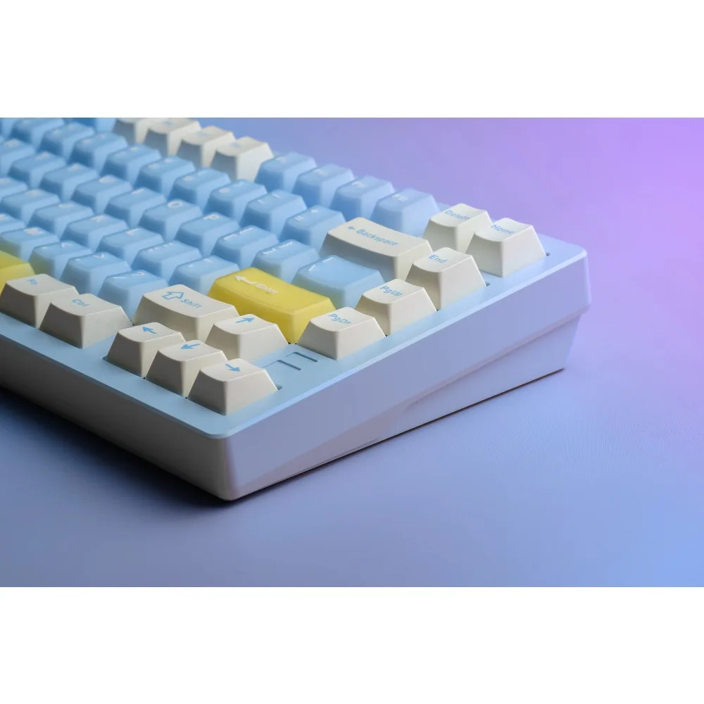 MiFuny Blue-pinkTranslucent Theme Keycap Set 129Keys PBT Custom Cherry Profile Key Cap for Mechanical Keyboard Accessories Gift
MiFuny Blue-pinkTranslucent Theme Keycap Set 129Keys PBT Custom Cherry Profile Key Cap for Mechanical Keyboard Accessories Gift