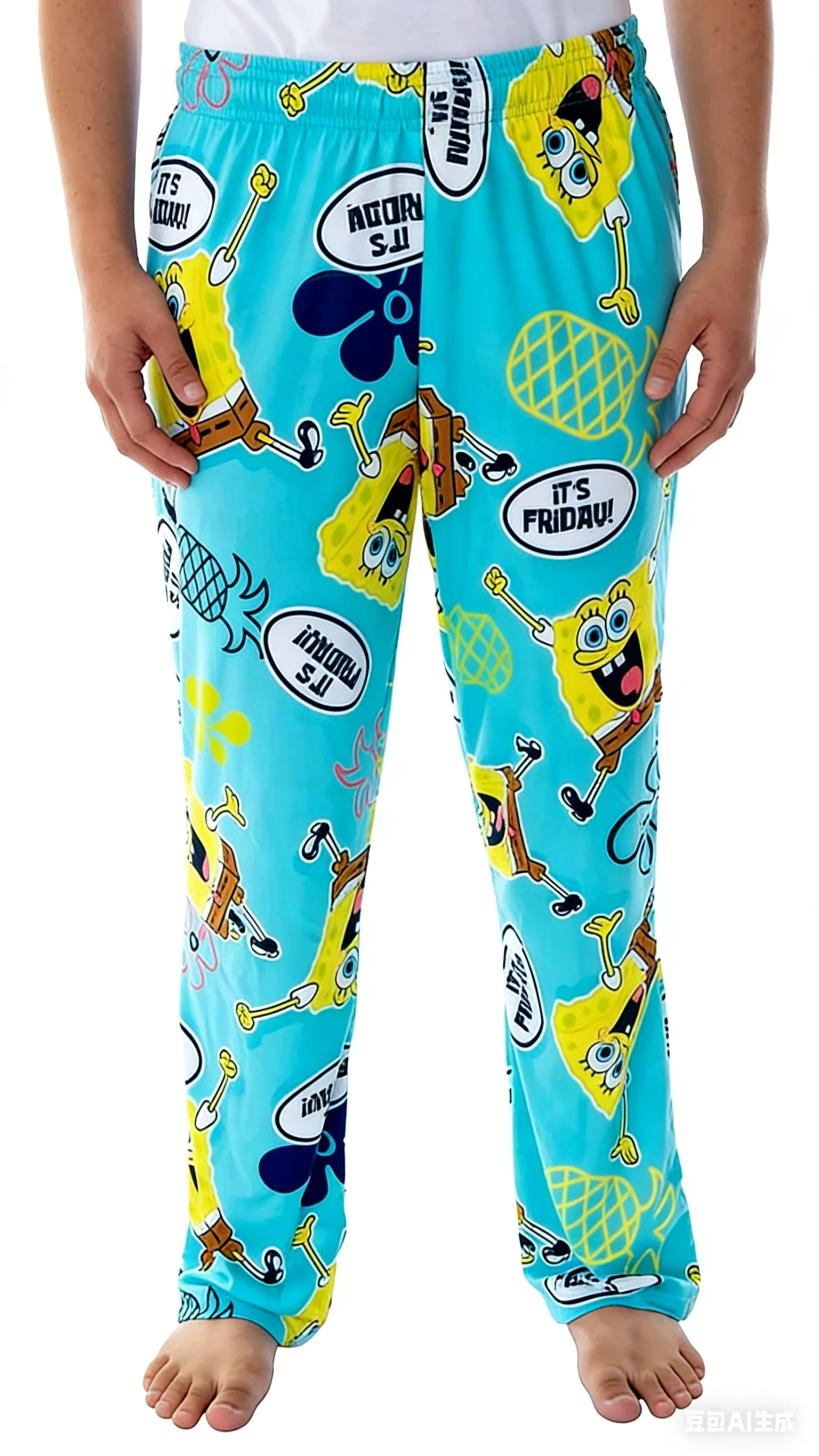 2026 Fashion New SpongeBob SquarePants and Crabapple Burger Pants Men's Style Adult Outdoor Leisure Sports 3D Printed Pants
2026 Fashion New SpongeBob SquarePants and Crabapple Burger Pants Men's Style Adult Outdoor Leisure Sports 3D Printed Pants