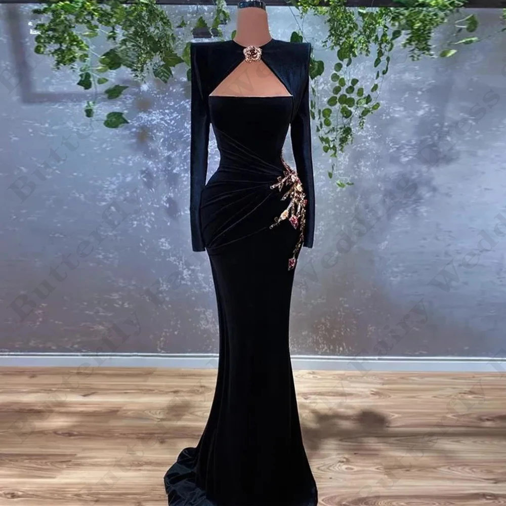 Beautiful Long Sleeve Evening Dresses For Women Fashion Exquisite Applique Fascinating Gorgeous Satin Mopping Party Prom Gowns
Beautiful Long Sleeve Evening Dresses For Women Fashion Exquisite Applique Fascinating Gorgeous Satin Mopping Party Prom Gowns