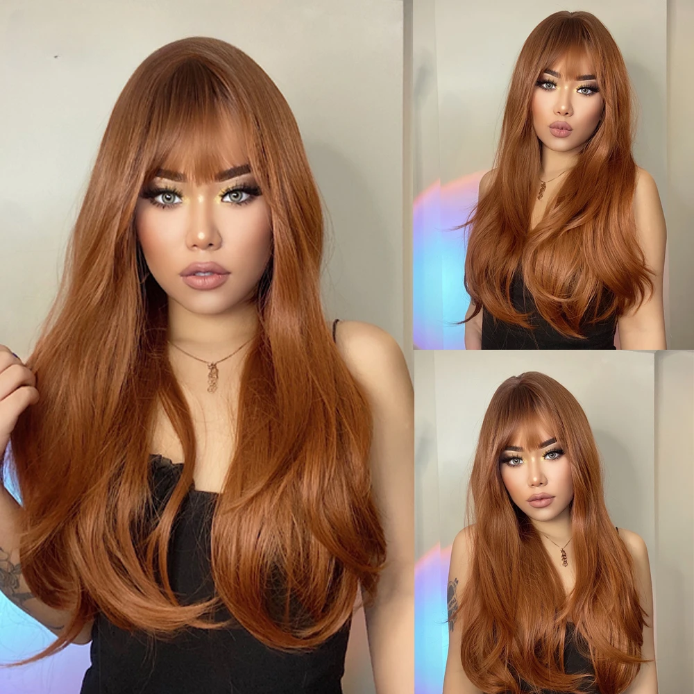 Red Brown Copper Ginger Long Straight Synthetic Women Natural Wave Heat Resistant Cosplay Wigs
Red Brown Copper Ginger Long Straight Synthetic Women Natural Wave Heat Resistant Cosplay Wigs