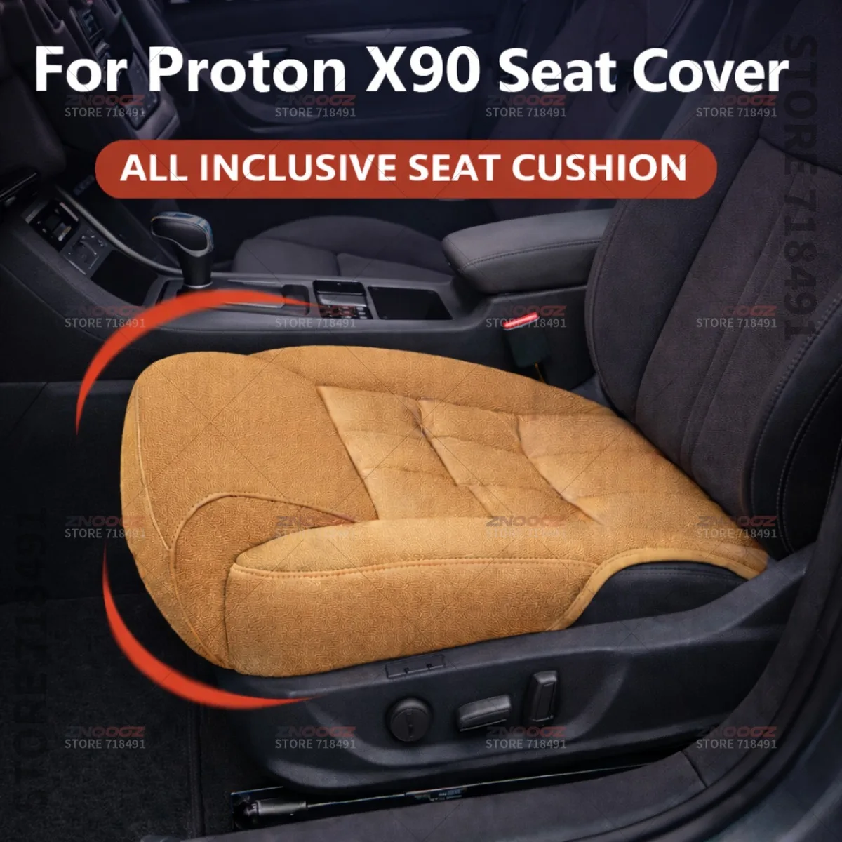 Подушка-удлинитель для автомобильного сиденья с поддержкой для ног, из пены с эффектом памяти, аксессуар для салона автомобиля Proton X90
Подушка-удлинитель для автомобильного сиденья с поддержкой для ног, из пены с эффектом памяти, аксессуар для салона автомобиля Proton X90