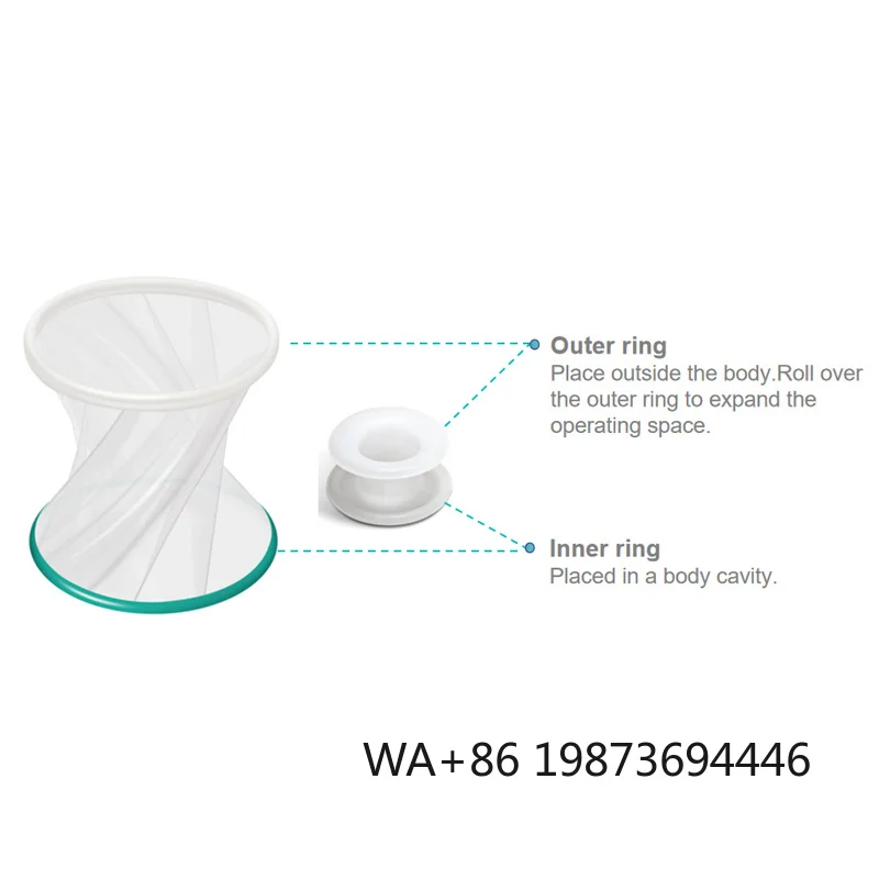 CE Certified Disposable Wound Protector Retractor, EO Sterilized Surgical Consumable
CE Certified Disposable Wound Protector Retractor, EO Sterilized Surgical Consumable