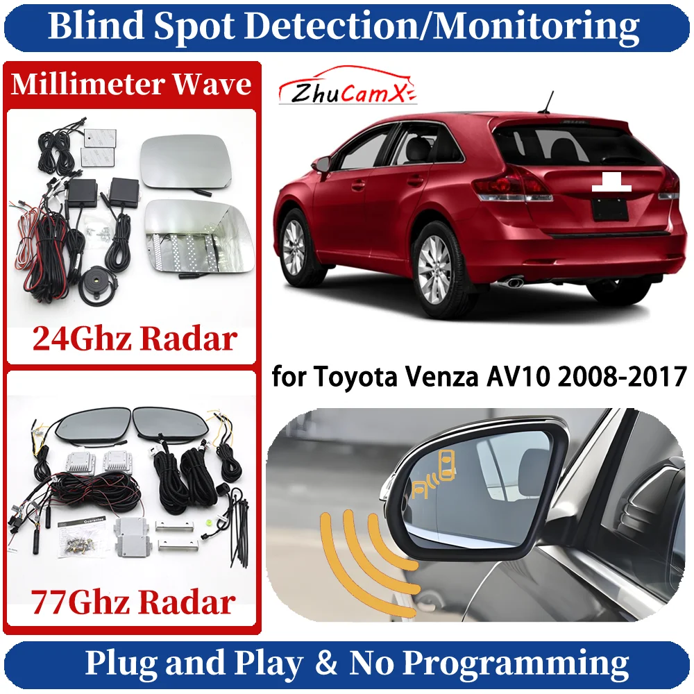 Blind Spot Monitoring/Detection System for Toyota Venza AV10 2008-2017 Night Driving Side Lane Change Warning Light Safe Assist
Blind Spot Monitoring/Detection System for Toyota Venza AV10 2008-2017 Night Driving Side Lane Change Warning Light Safe Assist