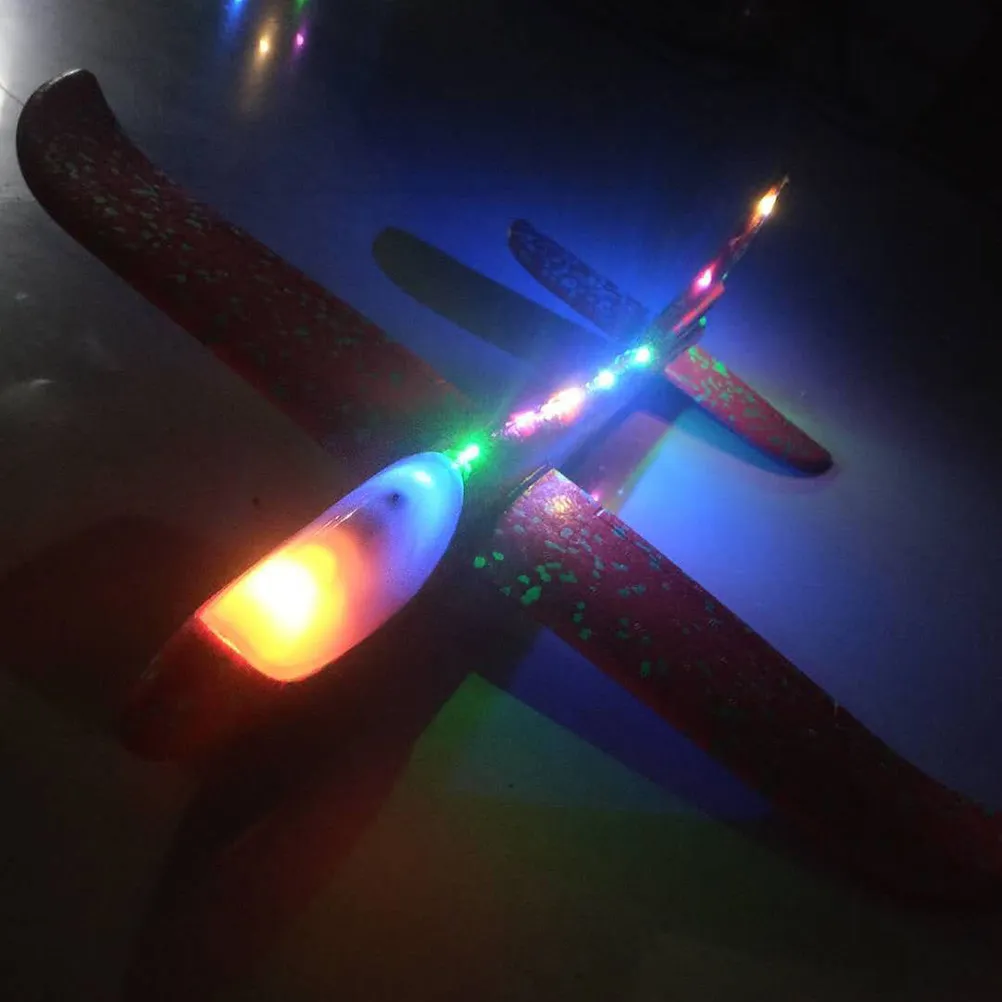 1Pcs Foam Glider Airplane Hand Throw Lamp Light Design Outdoor Flying Simulation Aircraft Funny Mini Gift for Kids Boys
1Pcs Foam Glider Airplane Hand Throw Lamp Light Design Outdoor Flying Simulation Aircraft Funny Mini Gift for Kids Boys
