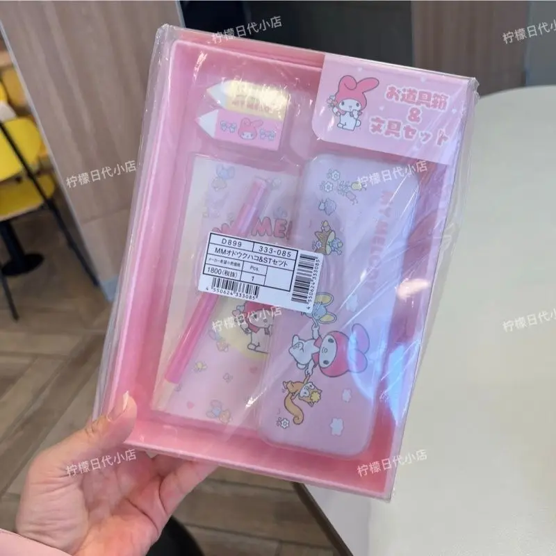 Anime Original Sanrio Hello Kitty My Melody Twin Stars Scissors Paper Cutter Calculator Stationery Set Cartoon Kawaii Lovely New
Anime Original Sanrio Hello Kitty My Melody Twin Stars Scissors Paper Cutter Calculator Stationery Set Cartoon Kawaii Lovely New