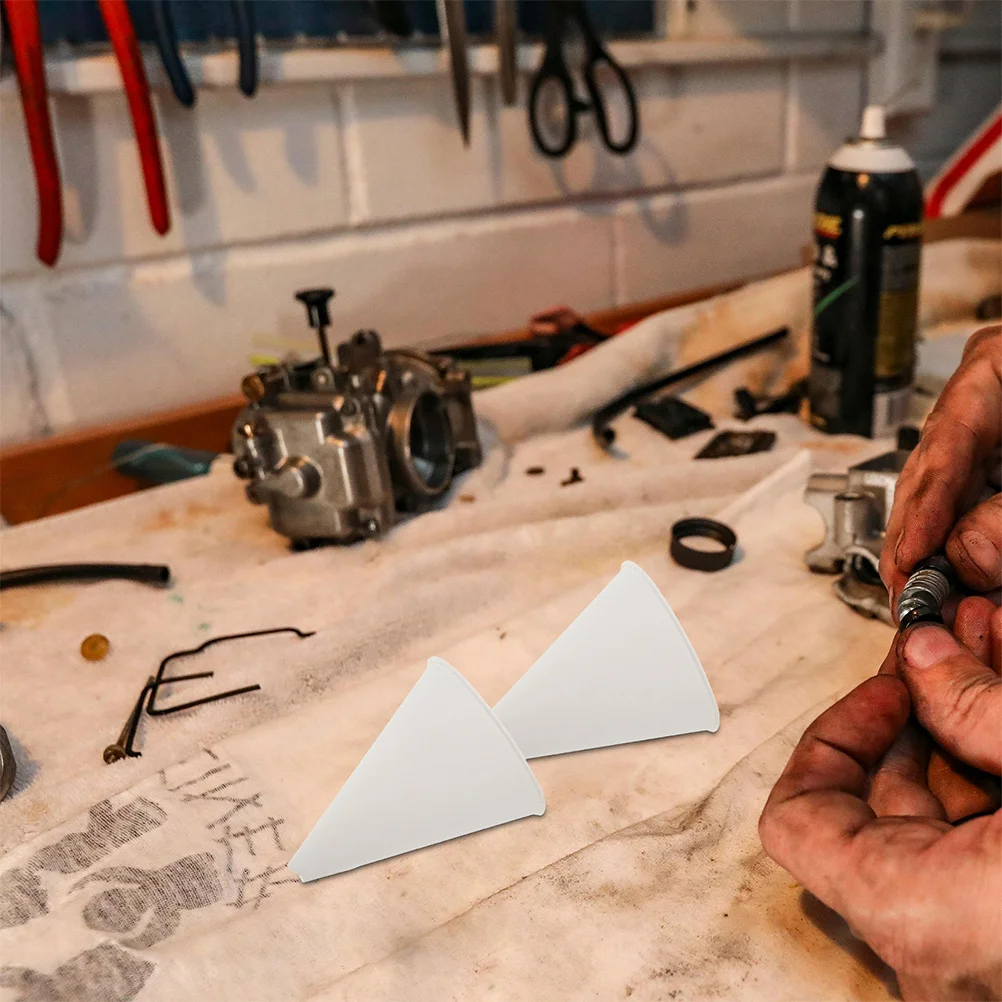 30Pcs Paper Funnel Disposable Engine Oil Funnel Wide Mouth Spill Proof for Automotive Transmission Fluid Coolant Filling Kitchen
30Pcs Paper Funnel Disposable Engine Oil Funnel Wide Mouth Spill Proof for Automotive Transmission Fluid Coolant Filling Kitchen