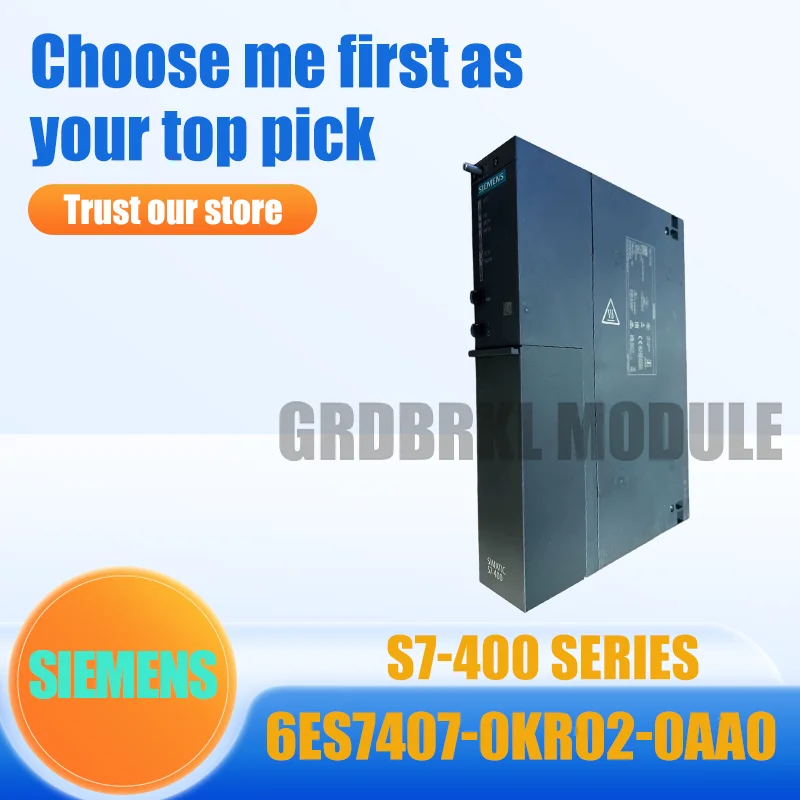 Совершенно новый оригинальный модуль питания SIEMENS 6ES7407-0KR02-0AA0 6ES7 407-0KR02-0AA0 S7-400 PS407
Совершенно новый оригинальный модуль питания SIEMENS 6ES7407-0KR02-0AA0 6ES7 407-0KR02-0AA0 S7-400 PS407