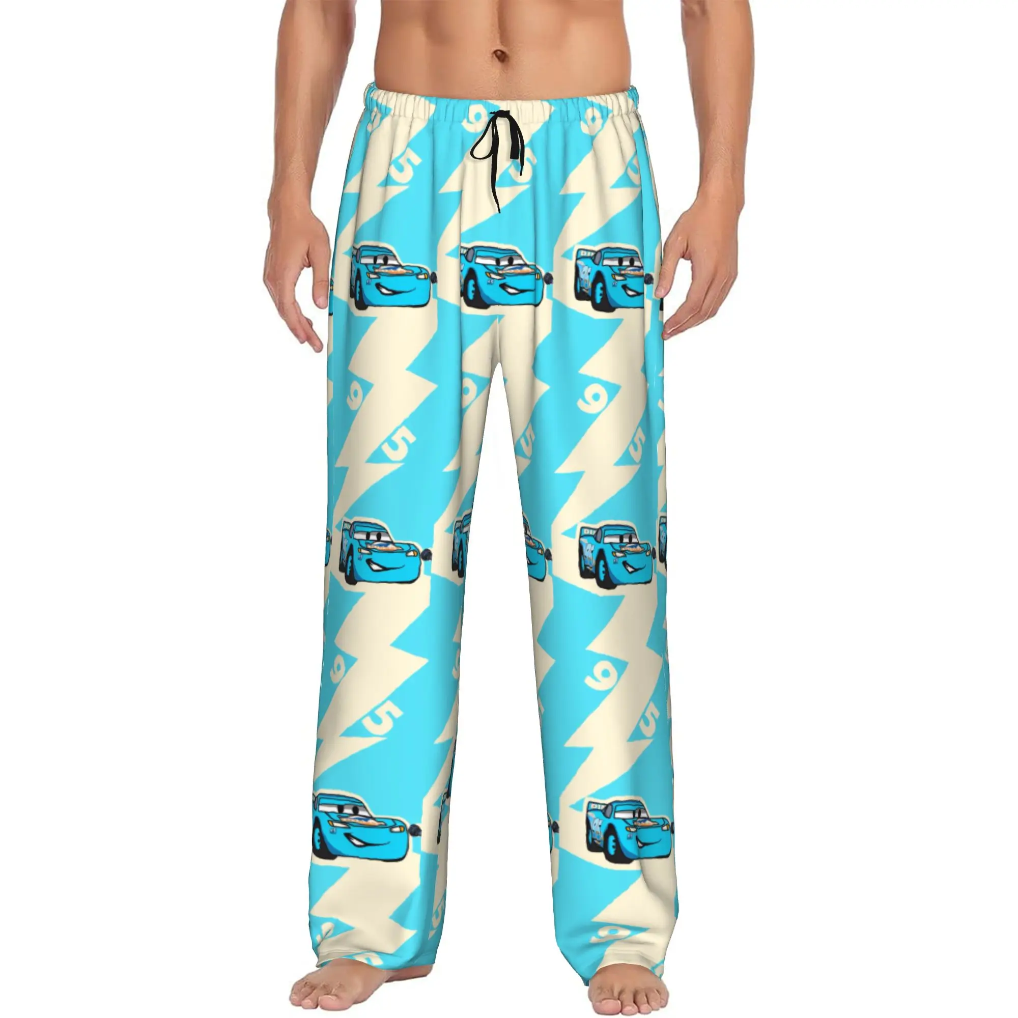 Custom Printed Men's Lightning Anime Car M-McQueen Pajama Pants Sleepwear Sleep Lounge Bottoms with Pockets
Custom Printed Men's Lightning Anime Car M-McQueen Pajama Pants Sleepwear Sleep Lounge Bottoms with Pockets
