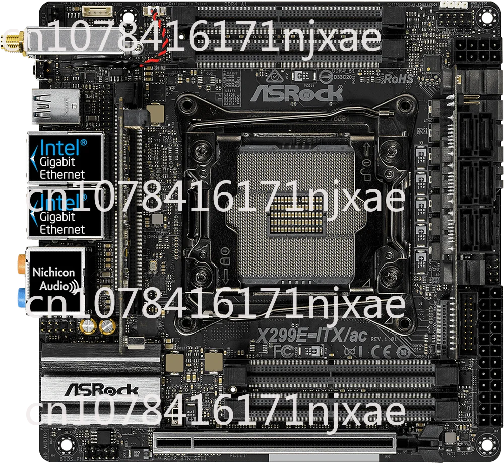 FOR ASROCK X299E-ITX/ac Server Motherboard Supports DDR4 64GB USB 3.0 SATA3 WiFi
FOR ASROCK X299E-ITX/ac Server Motherboard Supports DDR4 64GB USB 3.0 SATA3 WiFi