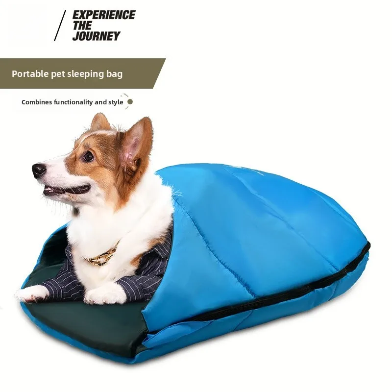 Warm Camping Style Outdoor Beach Pet Sleep Bag Lightweight Waterproof Winter Pet Bed Bag for Small Animals like Dogs And Cats
Warm Camping Style Outdoor Beach Pet Sleep Bag Lightweight Waterproof Winter Pet Bed Bag for Small Animals like Dogs And Cats