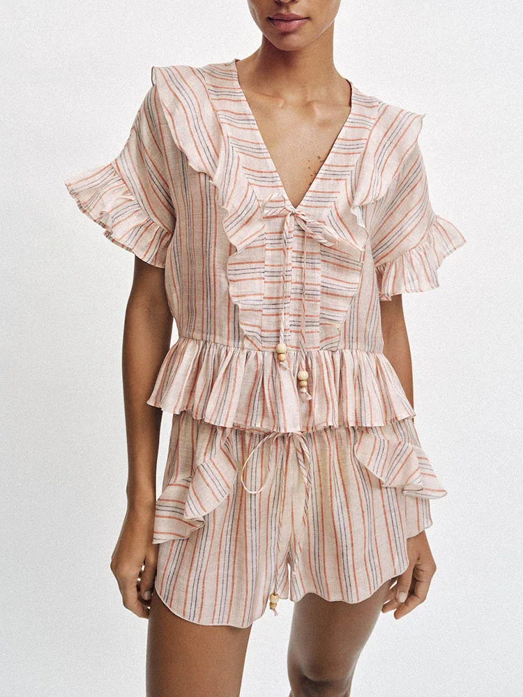 New 2026 Women's Summer Shirt Top Elastic Short Pants Chinese Style Clothing Short Sleeve Regular Length Overhead Opening
New 2026 Women's Summer Shirt Top Elastic Short Pants Chinese Style Clothing Short Sleeve Regular Length Overhead Opening