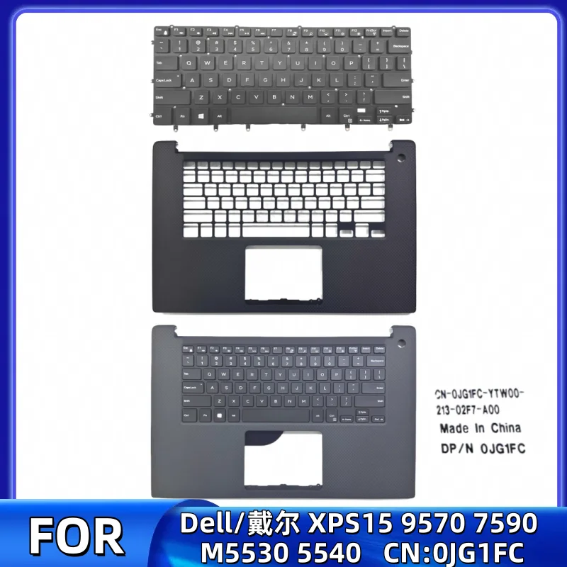 New For Dell XPS15 9570 7590 M5530 5540 Upper Case palmrest Cover keyboard 0JG1FC/Laptop case/Laptop accessories
New For Dell XPS15 9570 7590 M5530 5540 Upper Case palmrest Cover keyboard 0JG1FC/Laptop case/Laptop accessories