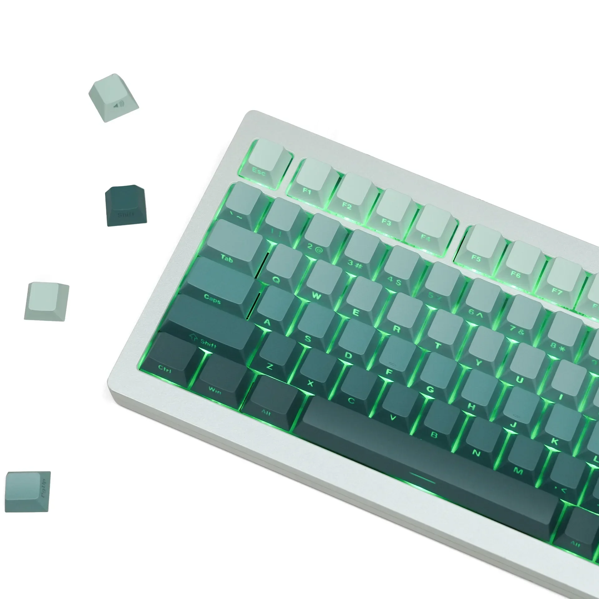 Side engraving series Haiyuan side engraved keycap 136 keys, suitable for most keyboards on the market
Side engraving series Haiyuan side engraved keycap 136 keys, suitable for most keyboards on the market