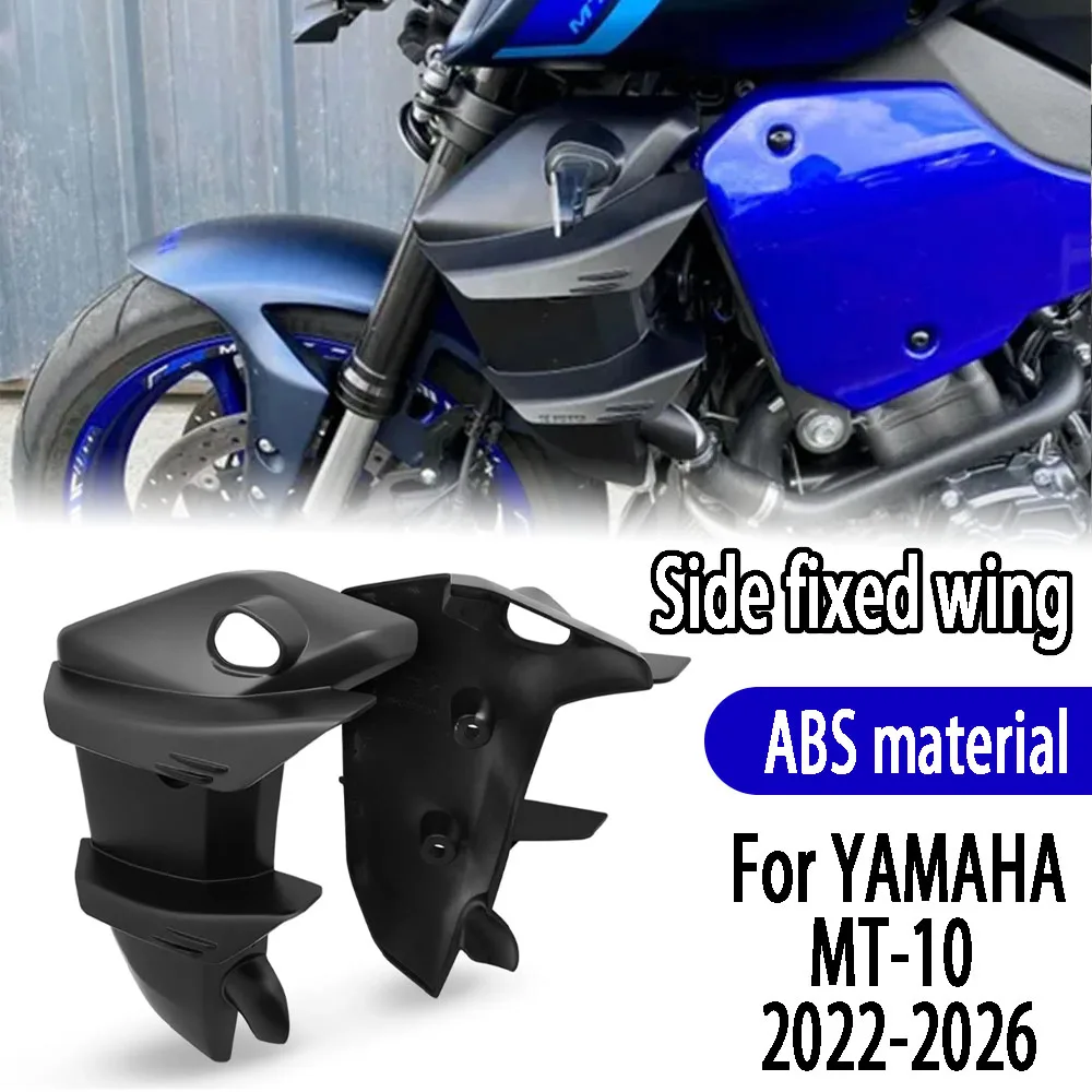 For YAMAHA MT10 MT-10 mt10 2022-2024 2025 2026 Motorcycle Accessories side wing side spoiler spoiler aerodynamic winglet fixed
For YAMAHA MT10 MT-10 mt10 2022-2024 2025 2026 Motorcycle Accessories side wing side spoiler spoiler aerodynamic winglet fixed