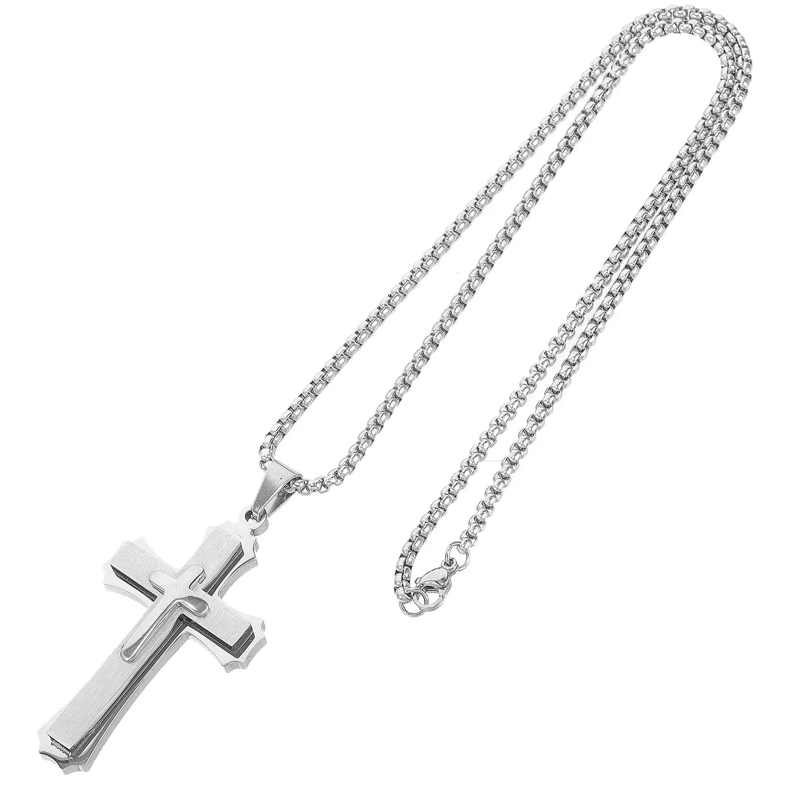 Metal Cross Pendant Car Rear View Mirror Hanging Ornament Durable Plaster Material Creative Car Decor Accessories
Metal Cross Pendant Car Rear View Mirror Hanging Ornament Durable Plaster Material Creative Car Decor Accessories