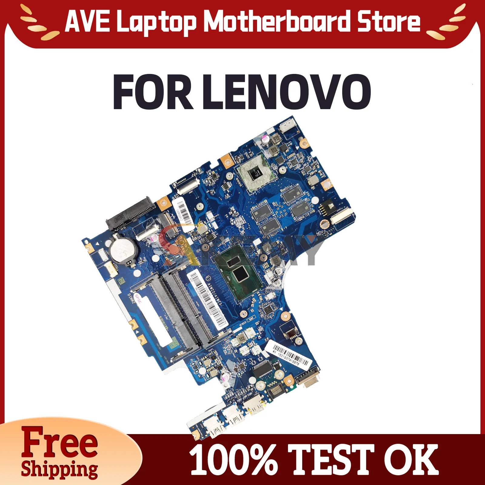 5B20K34637 Motherboard For LENOVO Ideapad 500-15ISK LA-C851P Laptop Mainboard 4405U I3-6100U I5-6200U I7-6500U V2G Fully Tested
5B20K34637 Motherboard For LENOVO Ideapad 500-15ISK LA-C851P Laptop Mainboard 4405U I3-6100U I5-6200U I7-6500U V2G Fully Tested