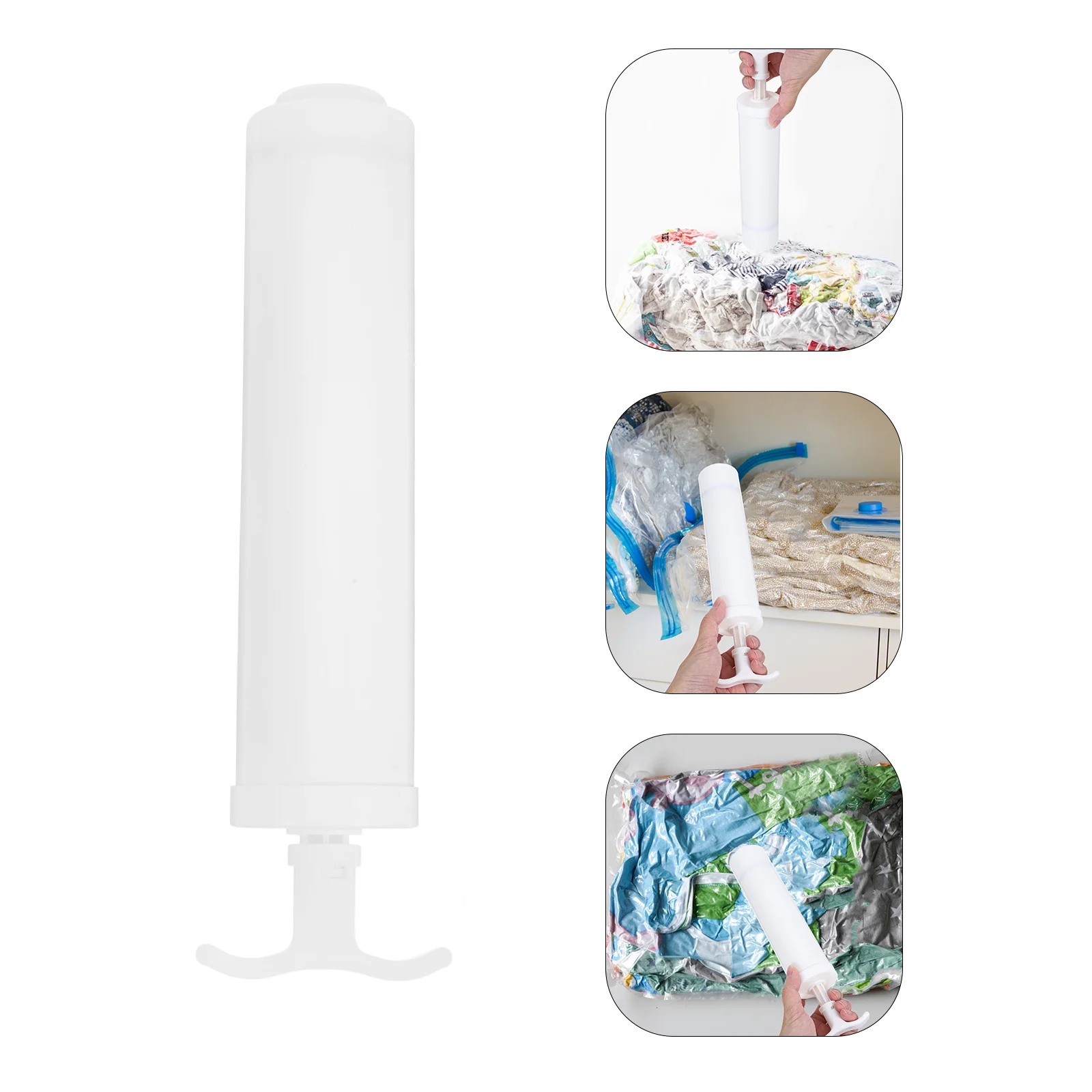 Manual Vacuum Pump Portable Hand Pump For Clothes Blanket Storage Bags Compression Bag Sealer Pouch PVC Material
Manual Vacuum Pump Portable Hand Pump For Clothes Blanket Storage Bags Compression Bag Sealer Pouch PVC Material