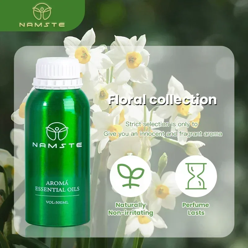 Namste Essential Oils Diffuser 500ML Perfume Flowers and Flowers Room Fragrance Flavoring for Home Aroma Diffuser Air Freshener
Namste Essential Oils Diffuser 500ML Perfume Flowers and Flowers Room Fragrance Flavoring for Home Aroma Diffuser Air Freshener