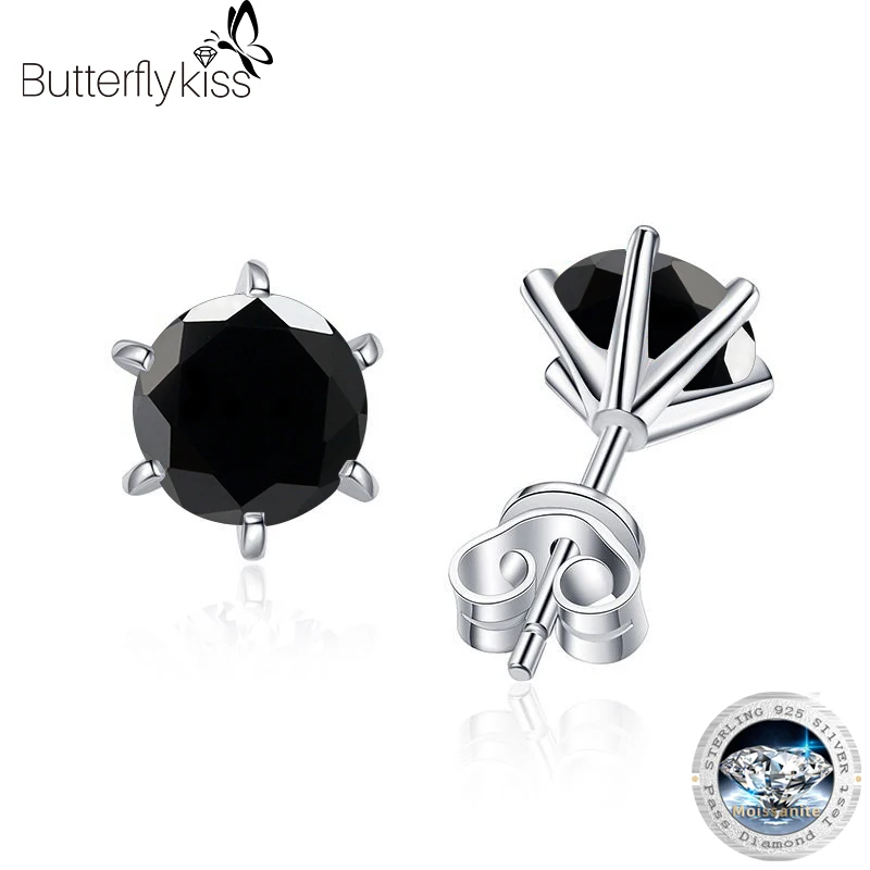 Butterflykiss 0.3-2.0 Carat Moissanite Stud Earrings For Women Men 925 Sterling Silver Ear Studs New Fashion Couple Jewelry Gift
Butterflykiss 0.3-2.0 Carat Moissanite Stud Earrings For Women Men 925 Sterling Silver Ear Studs New Fashion Couple Jewelry Gift