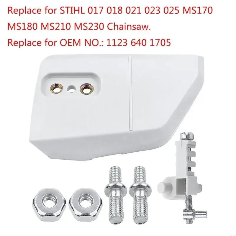 Durable Chainsaw Replacement Chain Sprocket Cover with Nut Adjuster Tensioner Fit for MS170 MS180 MS210 021 023
Durable Chainsaw Replacement Chain Sprocket Cover with Nut Adjuster Tensioner Fit for MS170 MS180 MS210 021 023