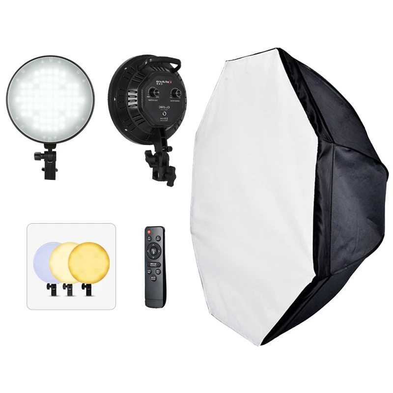 JW Hot sales Portable 85cm Soft Light Box for Phone Photography Bi-Color 50W LED 2700-5500K Remote Control Light Photographic Li
JW Hot sales Portable 85cm Soft Light Box for Phone Photography Bi-Color 50W LED 2700-5500K Remote Control Light Photographic Li