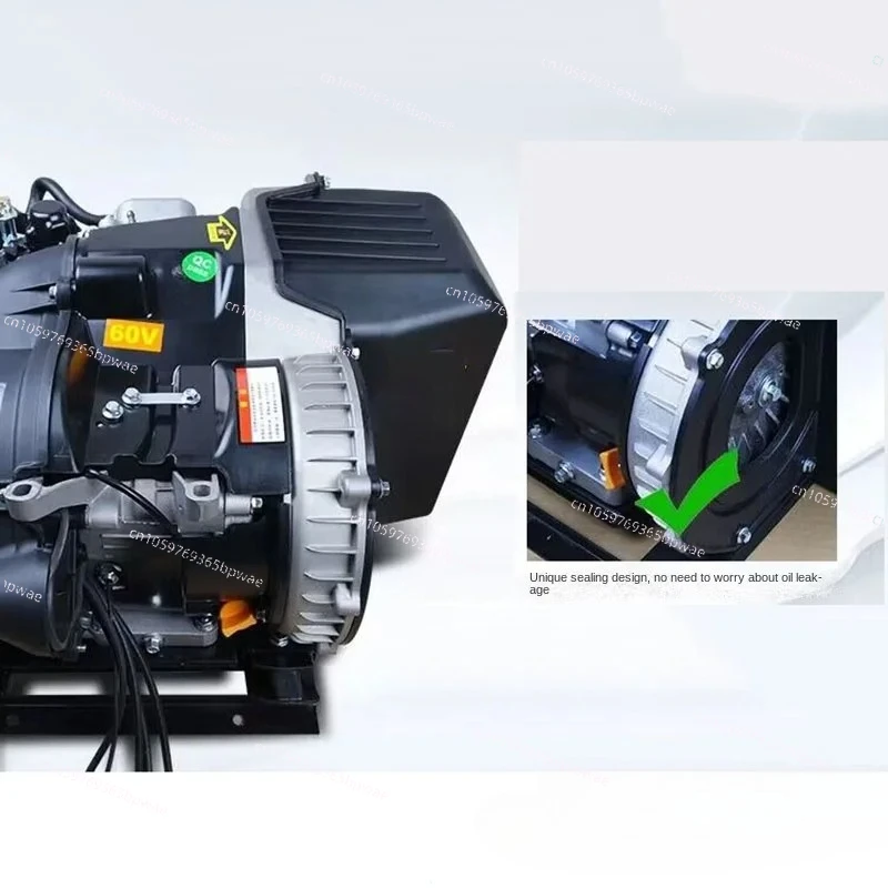 Silent Frequency Conversion EV Range Extender 6KW 48V 60V 72V Electric Car Generator
Silent Frequency Conversion EV Range Extender 6KW 48V 60V 72V Electric Car Generator