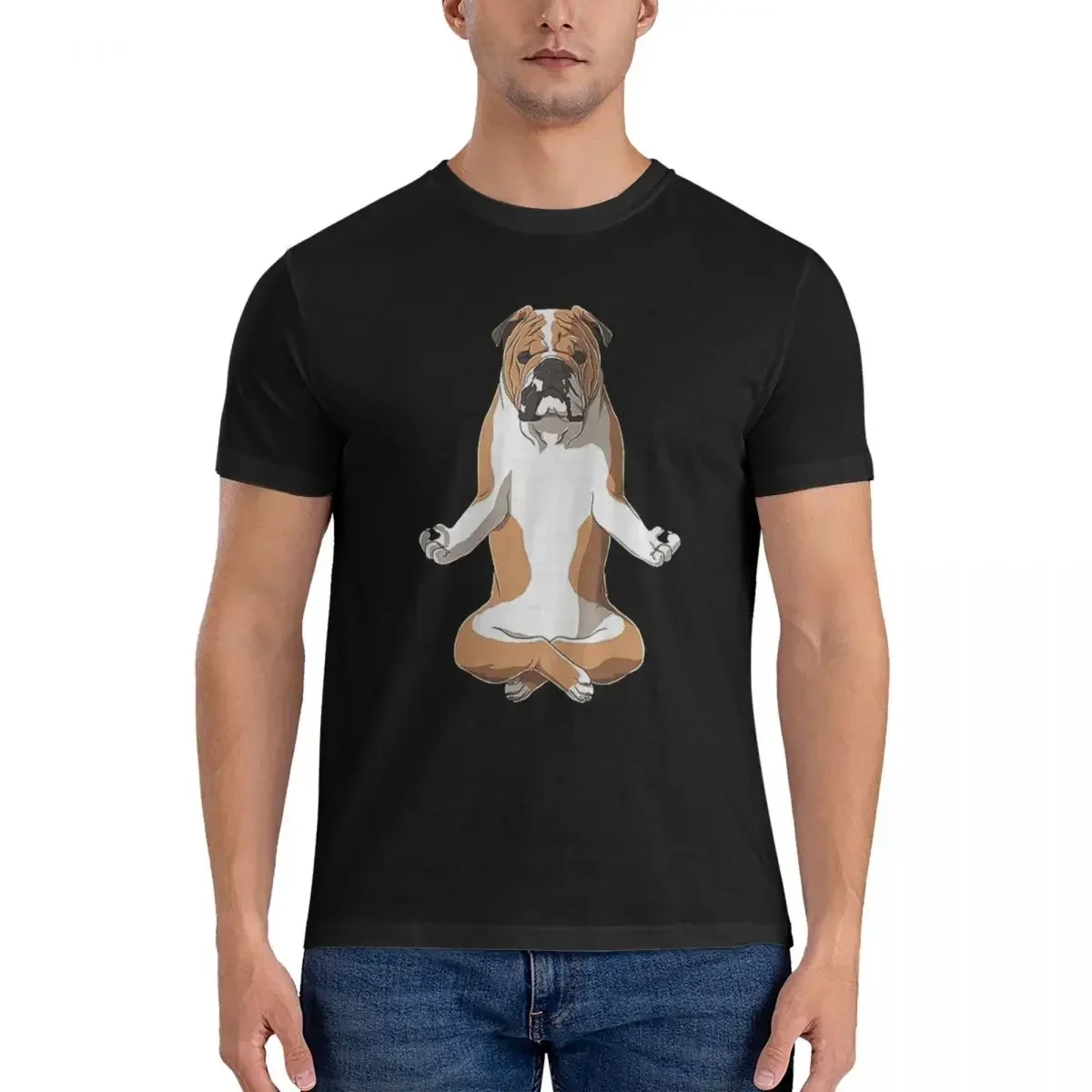 100% Cotton English Bulldog Dog Yoga T-shirt Unisex Fashion Oversized T Shirt Men Round Neck Summer Shirts Tops S-6XL
100% Cotton English Bulldog Dog Yoga T-shirt Unisex Fashion Oversized T Shirt Men Round Neck Summer Shirts Tops S-6XL